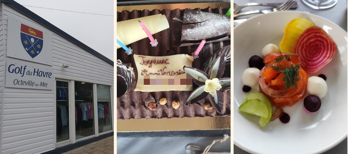 Le 1955 - Restaurant du golf du Havre/Octeville-sur-Mer - Menu Image 1