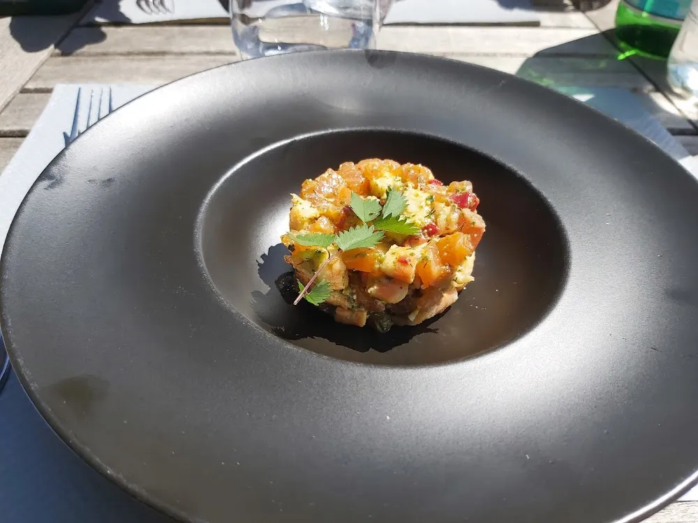 Tartare de Crevettes Et Saumon